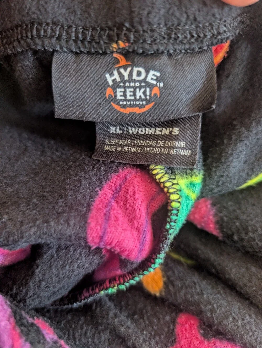 Hyde And Eek Halloween Pajama Pants Size XL